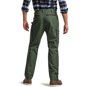 Custom Men’s Heavy-Duty Multi-Tool Pocket <b>Cargo</b> Cotton <b>Work</b> Pants – Durable Construction, Mechanics & Outdoor Activity Trousers - Product Image 2