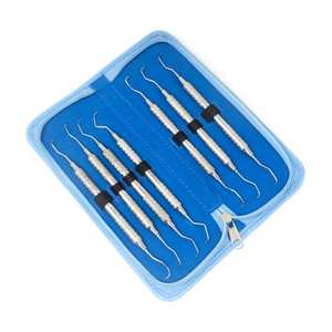 ชุดเครื่องมือผ่าตัดเกรซี่ คิวเร็ต 7 ชิ้น ด้ามจับแบบกลวงใหม่ ผลิตจากสแตนเลส ได้รับการรับรองมาตรฐาน CE ปรับได้ ทนทาน - Product Image 2