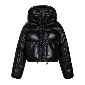 Adjustable New Arrival <b>Cropped</b> <b>Puffer</b> <b>Jacket</b> For Women Comfortable New Fashion <b>Jackets</b> Heavy Duty Best Quality <b>Jackets</b> For Women - Product Image 1