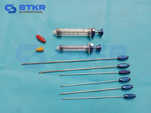 STKR INTERNATIONAL Set de Cirugía Ortopédica y Artroscopia, Adaptador de Jeringa Manual de Acero Inoxidable para Cánula, 10 Piezas, Certificado CE, 1 Año de Garantía - Product Image 2