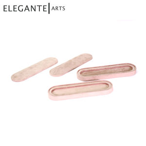 Expositor de mostrador de color gris en piel sintética de PU - Product Image 6