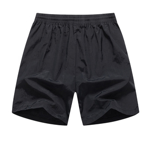 Men's Solid Navy Blue Quick Dry Polyester Board Shorts Mid Rise Drawstring Casual Swim Shorts - Product Image 4