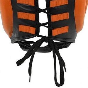 Protector de Cabeza para Kickboxing y MMA, Hecho a Medida, Color Verde, 100% Cuero Vacuno Genuino, Ligero, Ecológico, Estilo Profesional, con Cordones - Product Image 5