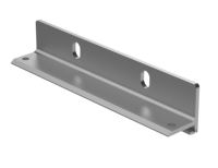 Boîtier de châssis RDEKONO 3U en aluminium extrudé anodisé argenté avec connecteurs à trous, support arrière de cabinet, flans avant, sous-châssis