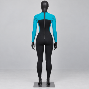Women's Full Wetsuit 2mm Neoprene Eco-Friendly Durable <b>Waterproof</b> Printed <b>One</b> Piece Long Sleeve Thermal Snorkeling Surfing - Product Image 2