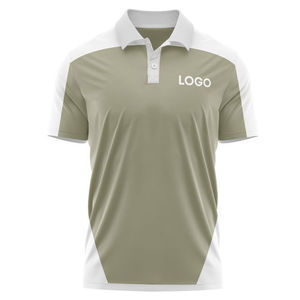 Camiseta Polo Lisa de Alta Calidad 100% Algodón 220g del Fabricante, con Logotipo Personalizado Impreso, Talla Grande para Hombre - Product Image 4