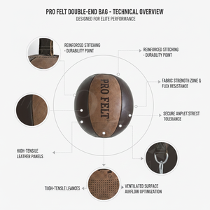Sac de frappe double extrémité en cuir personnalisé pour marque privée, idéal pour la boxe, le MMA, l'entraînement, la remise en forme et la salle de sport à domicile – Sacs durables - Product Image 2