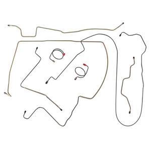 Kit de Tuyaux de Frein à Disque pour Jeep Wrangler YJ 1987-1995 JPB9302 JPB8701 JPB9502 Ligne de Frein Auto - Product Image 4