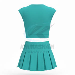 Uniforme de Porristas para Mujer, Holgado, Transpirable, de Poliéster, Diseño Moderno, Superventas - Product Image 2