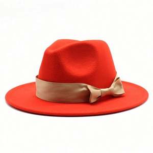 Sombreros Fedora de Ala Ancha de Dos Tonos para Exteriores, Unisex, Venta al por Mayor 2022 - Product Image 6