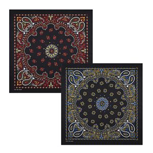 Pañuelo Cuadrado de Algodón Transpirable de Alta Calidad de 53x53cm con Logotipo Personalizado 2026, Envío Gratis, Impresión por Sublimación, Pañuelo Unisex para Exteriores - Product Image 1