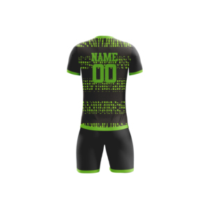 Ensemble complet de football unisexe 100% polyester, maillot et short de football, séchage rapide, personnalisable, OEM, vente en gros - Product Image 6