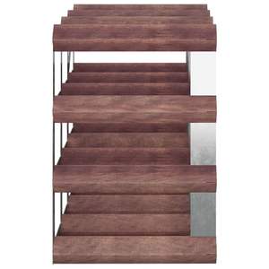 Estante para Vino de Madera Maciza de Pino Marrón para 12 Botellas - Product Image 5