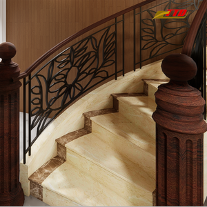 Barandilla Decorativa de Hierro Forjado para Escaleras, con Detalles Hechos a Mano, para Villas, Hoteles, Apartamentos y Casas, para Exteriores - Product Image 3