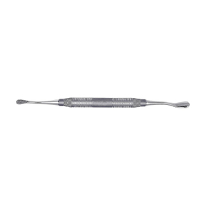 Lima dental de doble punta con dientes cruzados de acero inoxidable, instrumento quirúrgico para procedimientos de modelado y acabado óseo - Product Image 4