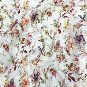 Fabricante de Telas de Algodón Bordadas Personalizadas, OEM ODM, Material de Vestido de Novia de Lujo, Producción Textil de Moda para Ropa de Boda - Product Image 3