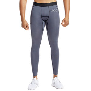 Nouveau Legging de Compression Élastique Personnalisé pour BJJ, Arts Martiaux, Course, Fitness, Gym – Unisexe, Modèle Avant - Product Image 1