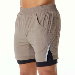 Pantalones Cortos Deportivos para Hombre, de Secado Rápido, Tela Ligera, Ajuste Cómodo, Ideales para Actividades al Aire Libre y Entrenamientos - Product Image 2