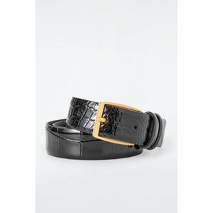 Cinturón de Cuero Vacuno de Longitud Personalizada con Hebilla de Acero Inoxidable, Ecológico, Impermeable, Duradero, Moderno, Estilo Europeo para Hombre - Product Image 6