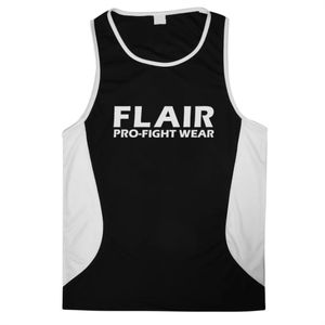 Conjunto de Uniforme de Boxeo para Adultos, 2 Piezas, Camiseta y Pantalones Cortos - Negro Blanco - Product Image 2