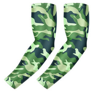 Mangas de compresión unisex de color liso personalizadas para ciclismo y gimnasio - Product Image 6