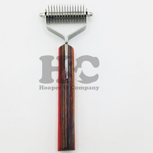 Pet Hair Remove Stripping Knife Brush Stainless Steel Pet Grooming Scissors and Stripping Brush Set with Sustainable Design - Product Image 1