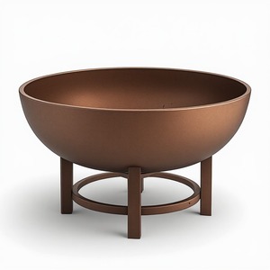 Brasero de Metal Noble Ember Diseñado para Espacios de Jardín Elegantes, Relajación al Aire Libre, Hospitalidad Premium y Entretenimiento con Estilo - Product Image 1