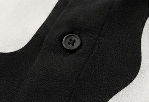 เสื้อเชิ้ตแขนสั้นผู้ชายแบบลำลอง ปกคอพับ เสื้อเชิ้ตฤดูร้อน - Product Image 5