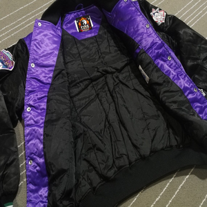 High Quality Satin Bomber Jacket Sports Custom <b>Starter</b> Bomber Jacket - Product Image 3