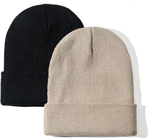 Premium Quality Custom Design Acrylic Digital Knitted Skullies Beanie Hats Knitted Unisex Adults <b>Ski</b> Common Fabric Feature - Product Image 2