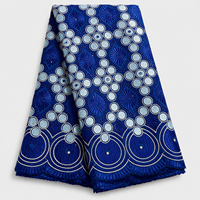 Voile Africain Personnalisé Écologique Respirant 100% Soie/Polyester pour Tissu de Dentelle de Luxe en Maille pour Robes de Mariée Nigérianes Royaume-Uni