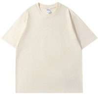 T-shirt publicitaire OEM 240g en pur coton, col rond, manches courtes, grande taille, vierge, personnalisable, vente en gros directe usine