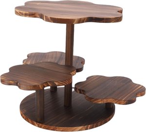 Plat de service multi-couches au design brûlé pour la décoration de la maison arabe, idéal pour les mariages et l'hôtellerie, vente en gros B2B - Product Image 4