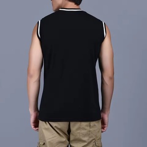 Camiseta Deportiva sin Mangas para Hombre, Elegante y Atlética, Cómoda, Transpirable, Ajuste Veraniego, 100% Algodón Ecológico, Secado Rápido, Alta Calidad - Product Image 2