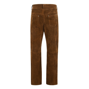 Custom Smart Range <b>Men's</b> Cow Suede <b>Leather</b> <b>Pants</b> Soft <b>Leather</b> Jean Style Casual Trousers Wholesale Supplier Odm/oem Manufacturer - Product Image 6