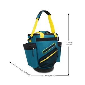Professional Baseball Ball Bag Extra <b>Large</b> <b>Storage</b> Capacity Durable Zippers Training Gear Organizer For Teams And Leagues - Product Image 2