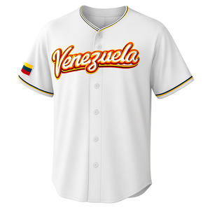 Camiseta Deportiva Transpirable al por Mayor de Venezuela, 100% Poliéster, Impresión Digital, Mangas Cortas, Camiseta de Béisbol - Product Image 4