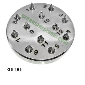 GS 193 Round Beading <b>Tool</b> <b>Sharpener</b> Steel Block Jewelry <b>Tool</b> Maintenance Precision Goldsmith Hand <b>Tool</b> | Item No GS-193 - Product Image 1