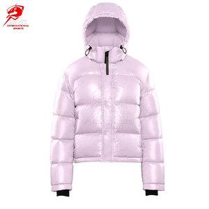 Versatile All Season Women Puffer Jackets For Outdoor Fitness <b>Practice</b> Breathable Material Modern <b>Padded</b> Top - Product Image 3