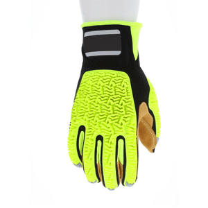 Gants de mécanicien Impact Sasquatch en cuir, protection contre les coupures, l'abrasion, les déchirures, résistants aux chocs, antidérapants, antistatiques, durables - Product Image 5