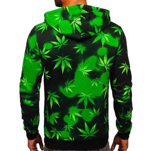 Sudaderas con Capucha Bordadas de Alta Calidad, Estilo Vintage, Lavadas con Efecto Desgastado, Fabricantes Personalizados, Impresión DTG, Diseño de Sublimación 3D, Resistentes al Viento - Product Image 2