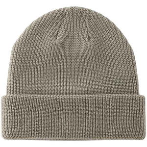 Bonnet en tricot doux au toucher, fabricant d'accessoires d'hiver, bonnet à revers plié, fournisseur de bonnets sous marque privée - Product Image 1