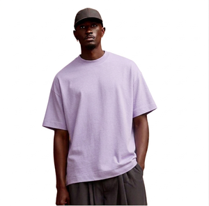 T-shirt uni pour homme en tissu maillé 100% coton écologique de haute qualité, séchage rapide, 180g, été, sur mesure, prix d'usine - Product Image 4