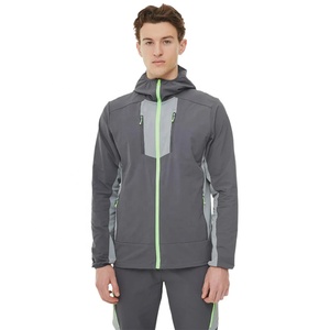 Chaqueta Cortavientos Impermeable Ligera para Hombre, con Capucha y Cierre, para Correr y Senderismo al Aire Libre, con Logotipo Personalizado, Talla 6XL - Product Image 1
