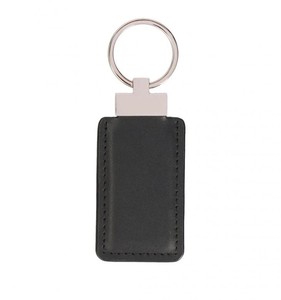 Llavero de Cuero Genuino Personalizado para Hombre, Impresión Tipográfica de Alta Calidad, Forma Rectangular, Colorido - Product Image 1