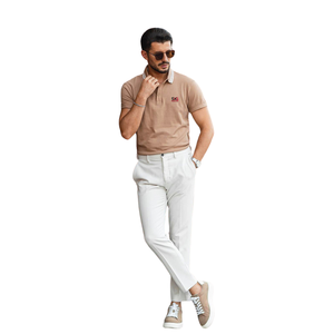 Men's Polo <b>Shirt</b> Contrast Trim Short Sleeve <b>Collared</b> <b>T</b> <b>Shirt</b> Custom Logo Casual Wear - Product Image 5