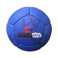 Balle de Boccia en Cuir Artificiel Souple de Haute Qualité Premium Lvi B-1031 Bleu Paralympique Cousue à la Main 278g Couleur Personnalisée pour le Sport