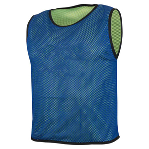 Mesh football <b>bibs</b> for team <b>training</b> gym scrimmage vest youth practice breathable sportswear kids soccer jersey - Product Image 3