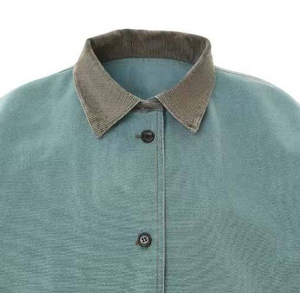 Veste en sergé de coton pour homme, haute qualité, mode personnalisée, décontractée, logo brodé, manches longues, résistante et durable - Product Image 4