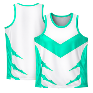 Maillots de basket-ball pour hommes fabriqués au Pakistan, 100% polyester, respirants, séchage rapide, design personnalisé, vêtements de sport, commande en gros, personnalisation - Product Image 1